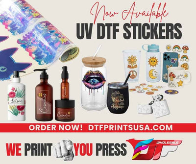 22" UV DTF  Stickers